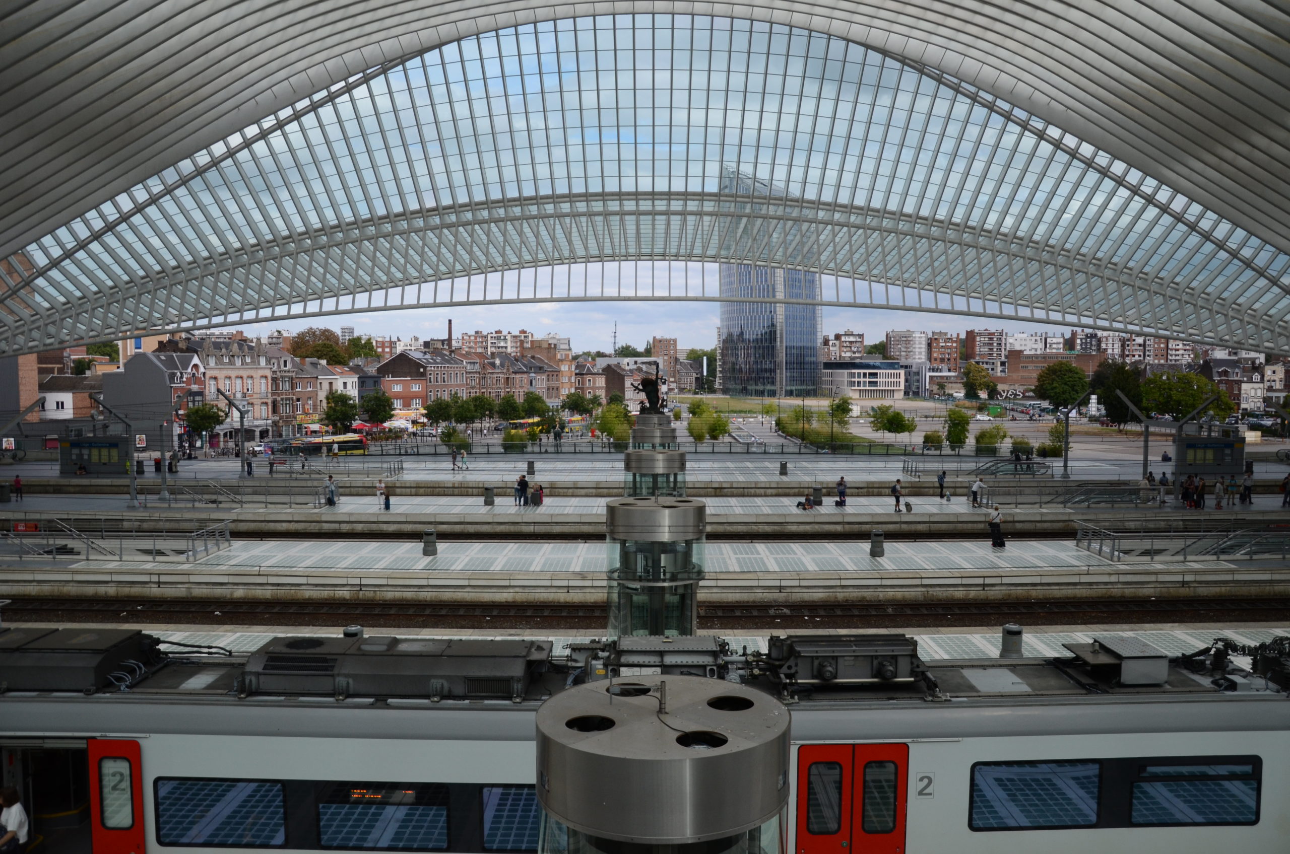 Gare de Liège-Guillemins à Liège