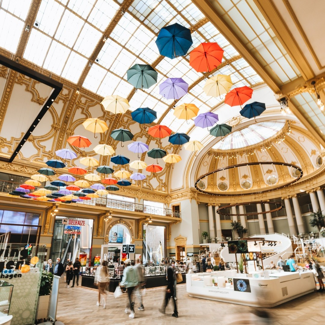 Shopping Stadsfeestzaal - Endroit insolite à Anvers, en Belgique