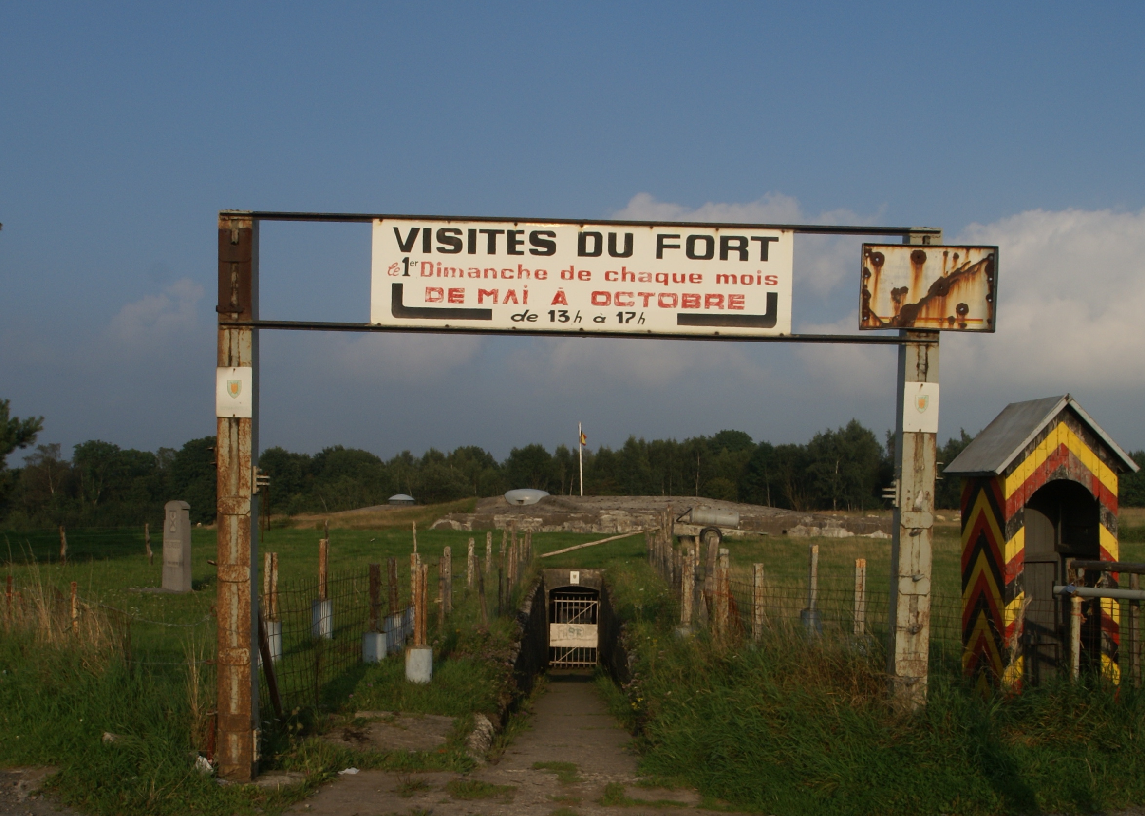 Fort de Tancrémont - Endroit insolite à Pepinster, en Belgique