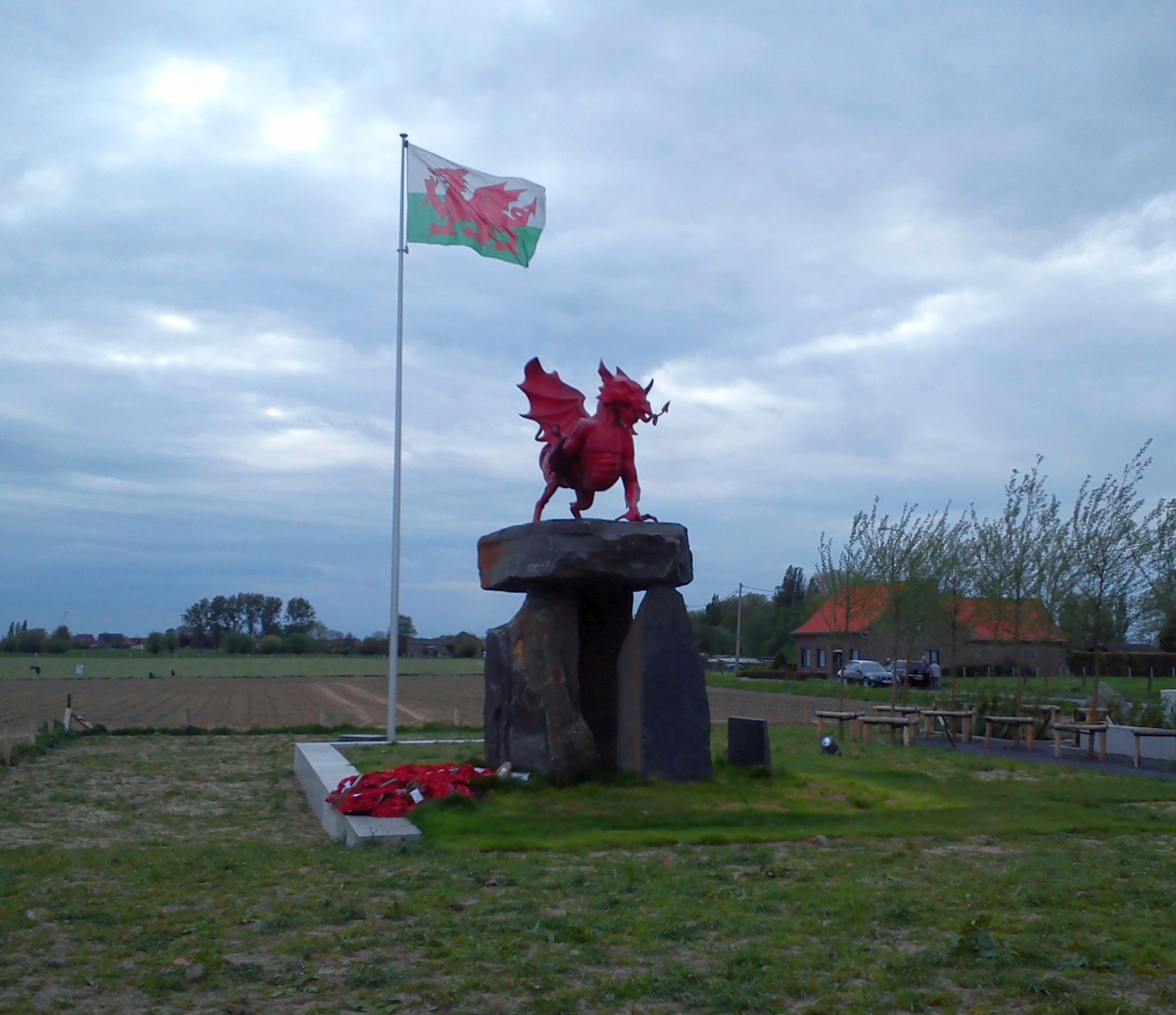 Welsh National Memorial Park - Endroit insolite à Langemark-Poelkapelle, en Belgique
