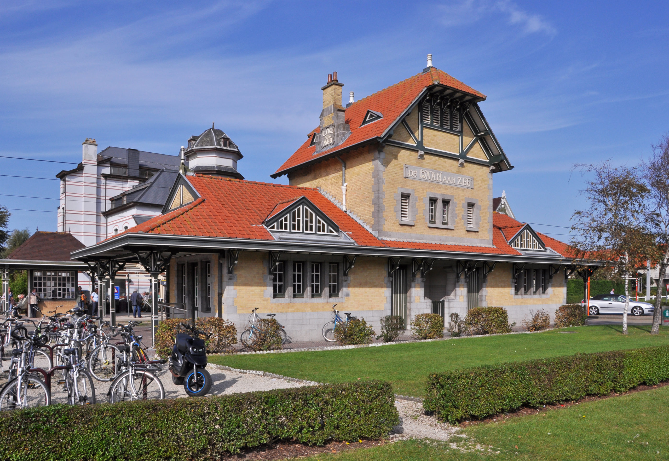 Gare du Tram « De Haan aan Zee » - Endroit insolite à Le Coq, en Belgique