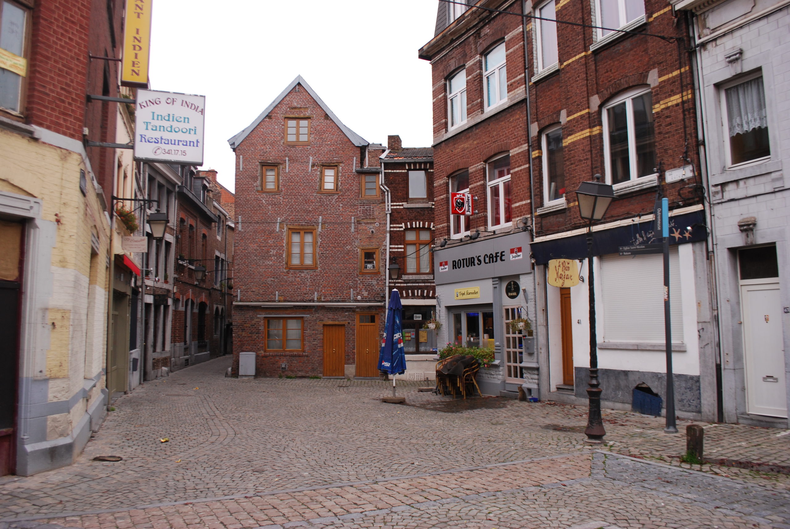 Rue Roture - Endroit insolite à Liège, en Belgique