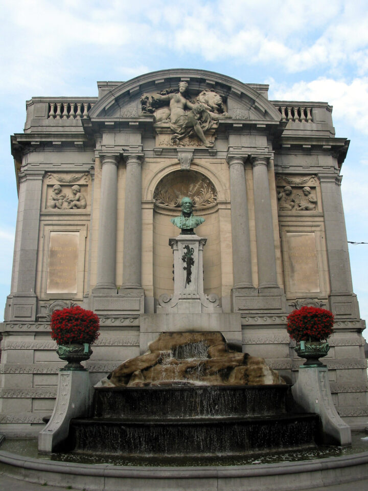 Fontaine Ortmans-Hauzeur - Endroit insolite à Verviers, en Belgique