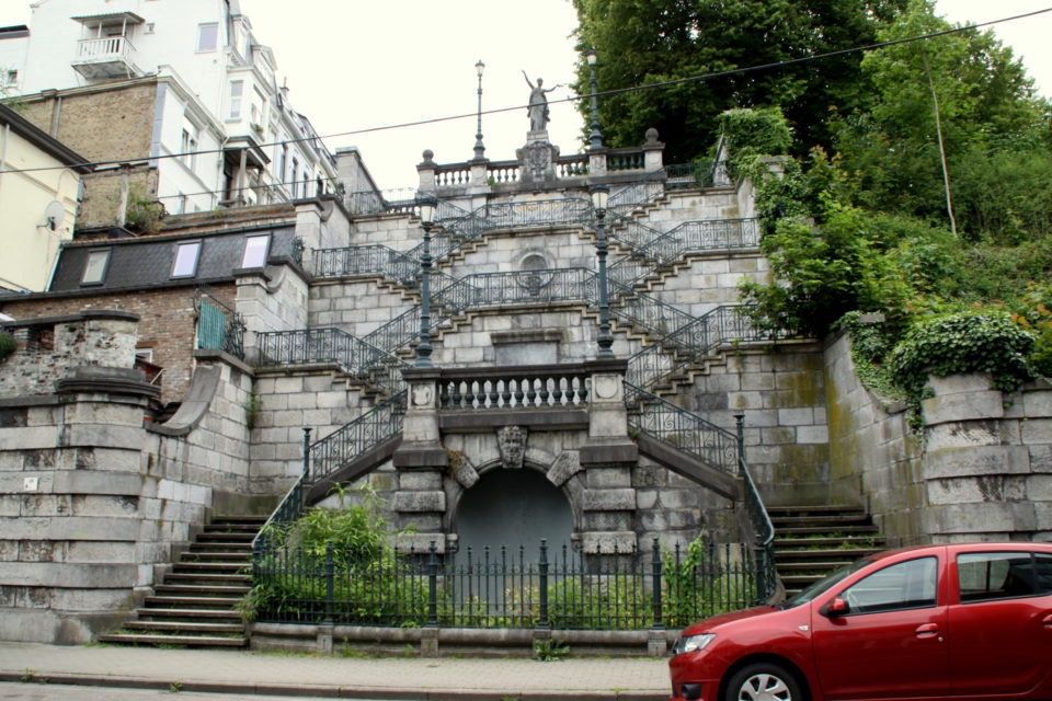 Escaliers de la Paix - Endroit insolite à Verviers, en Belgique