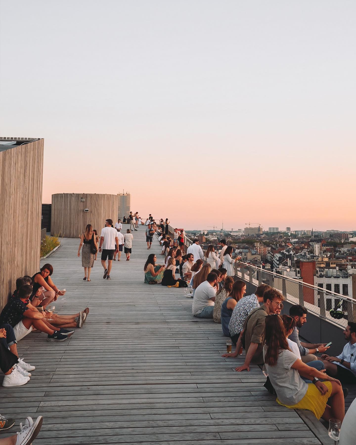 58 Rooftop & Panoramic Eatery - Endroit insolite à Bruxelles, en Belgique