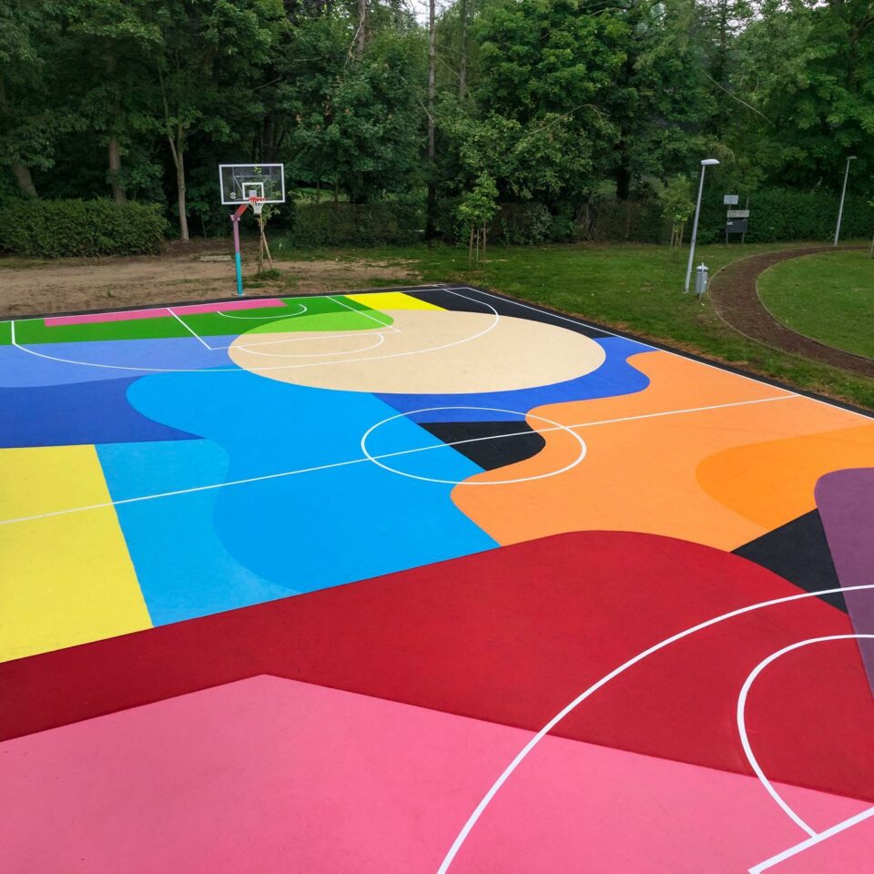 7 terrains de basket-ball parmi les plus colorés du pays