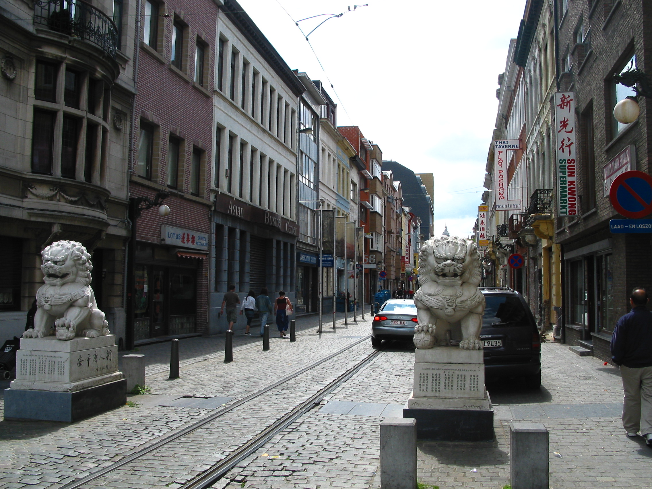 Chinatown - Endroit insolite à Anvers, en Belgique
