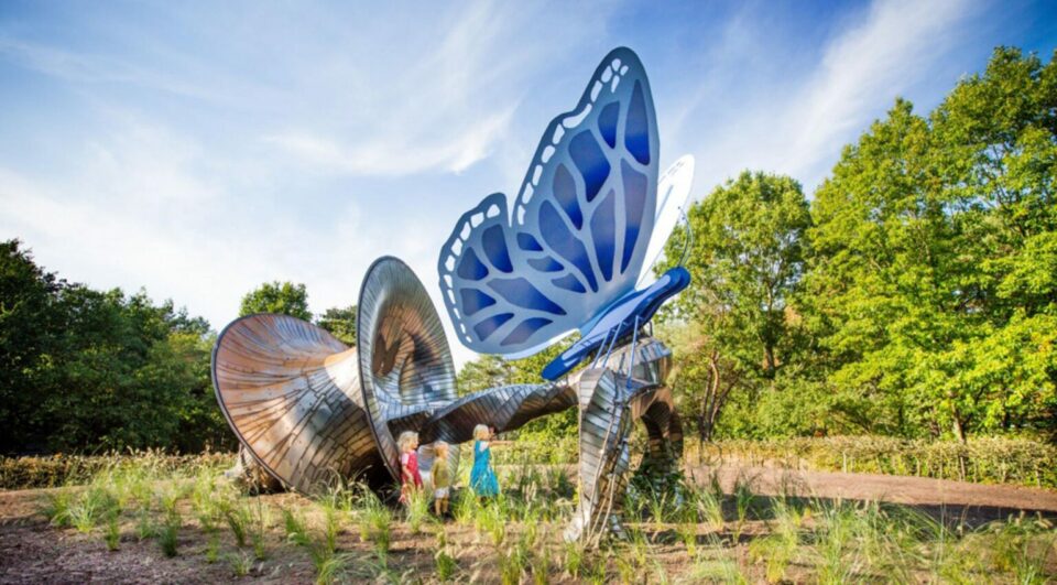 Promenade des Papillons - Endroit insolite à Lommel, en Belgique