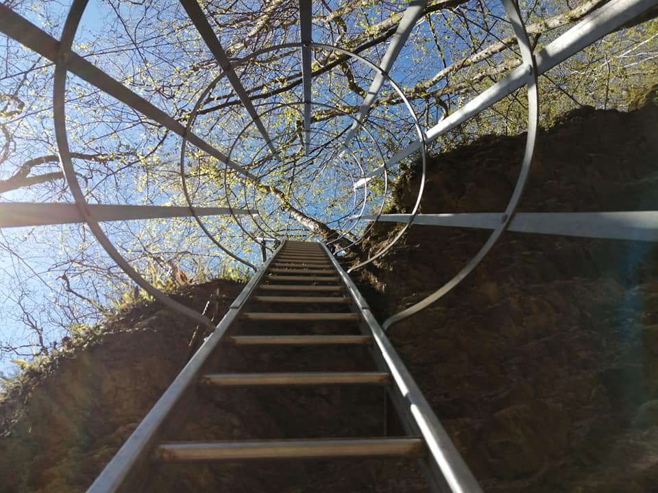 Passerelle de l’Epine - Bouillon, Luxembourg