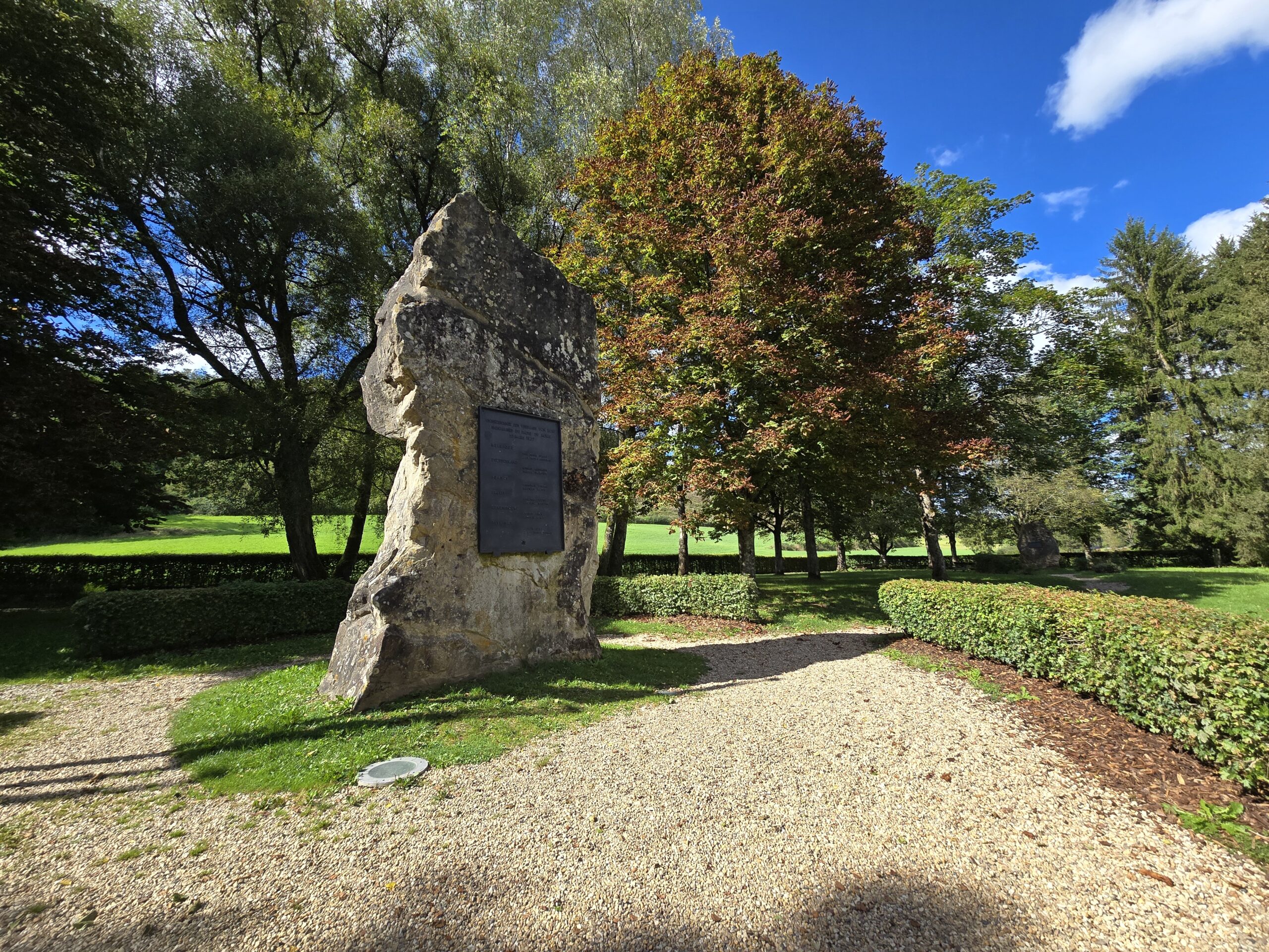 Monument européen aux 3 frontières à Ouren