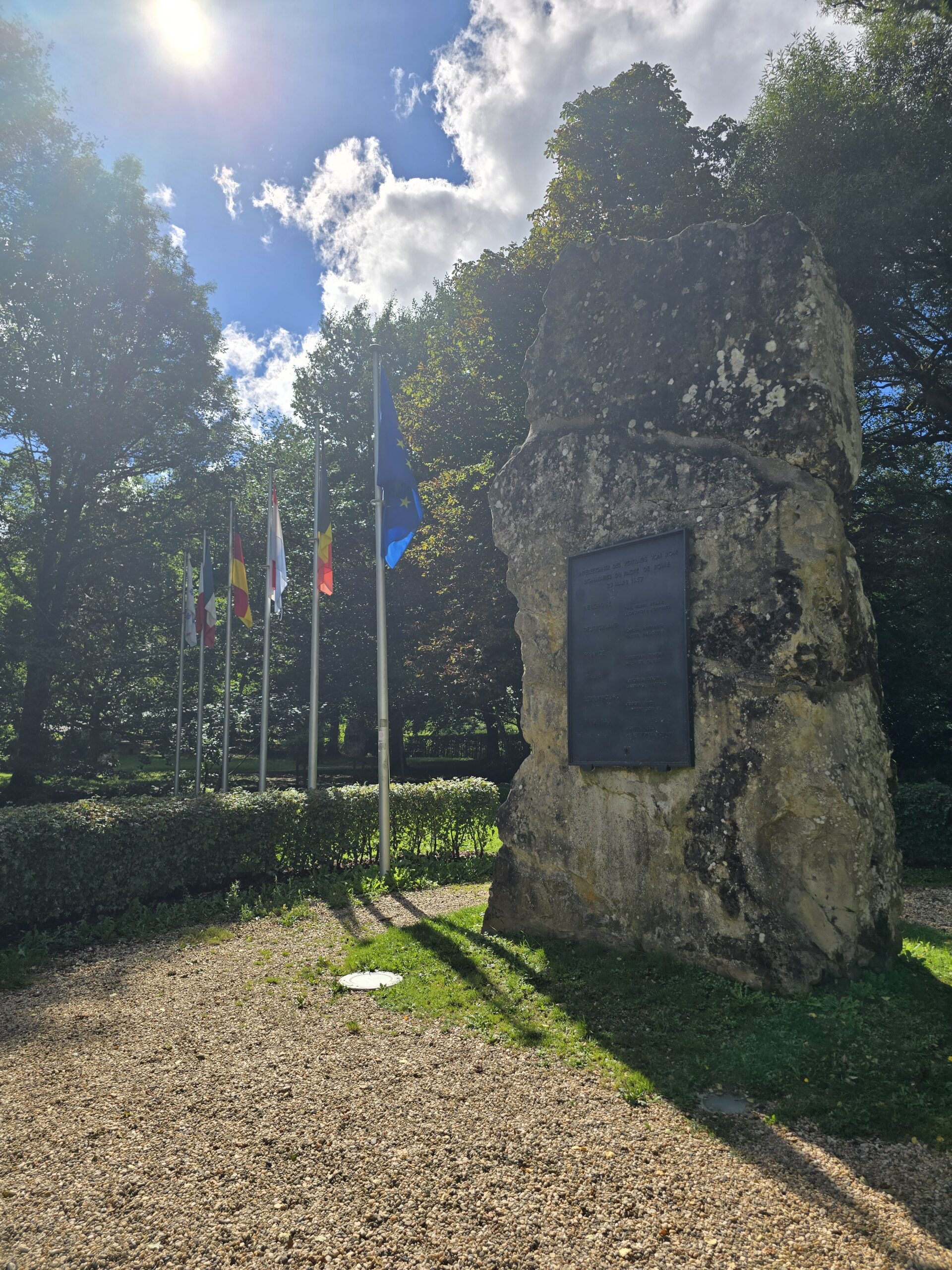 Monument européen aux 3 frontières à Ouren