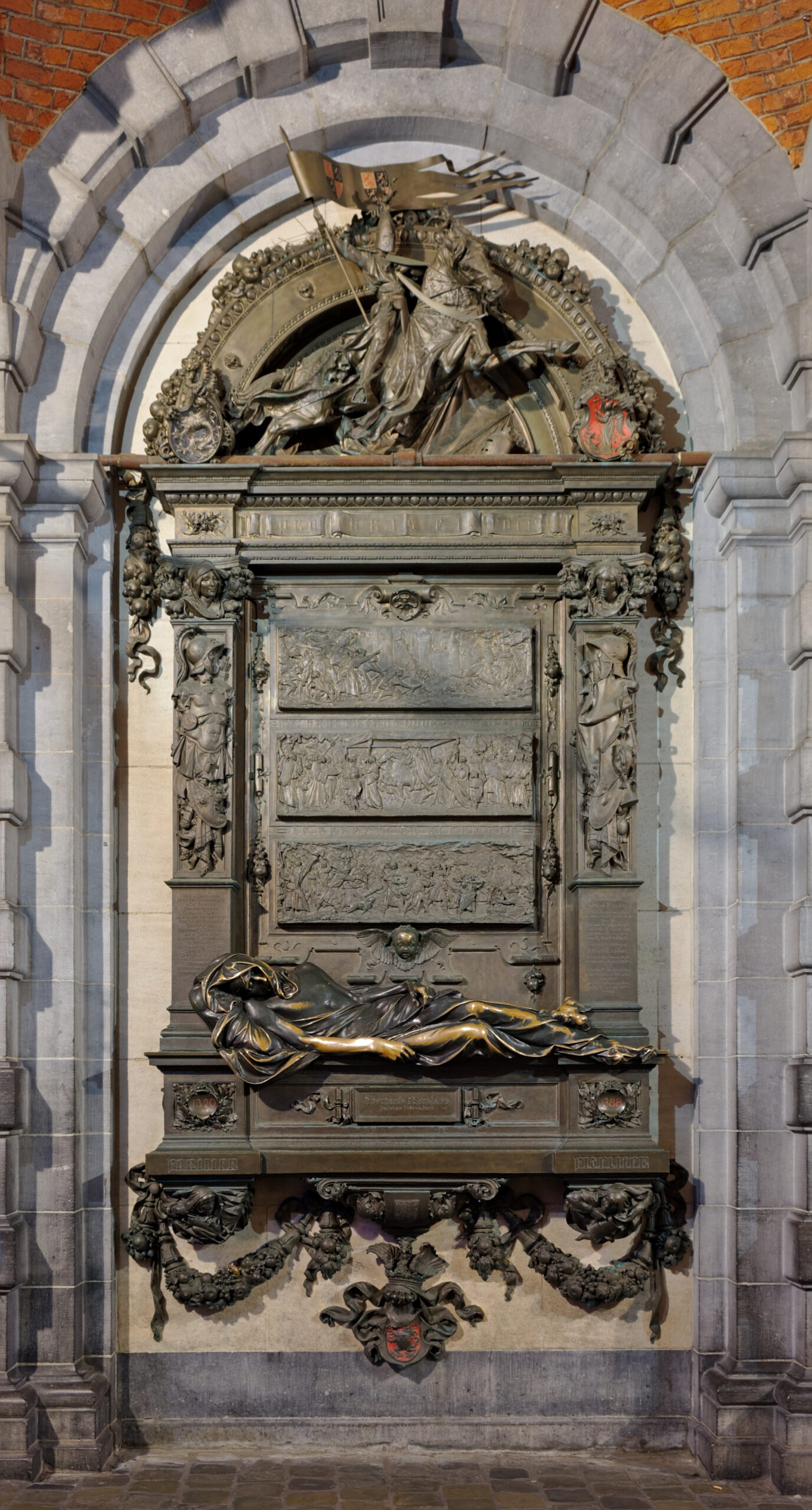 Monument à Éverard t’Serclaes à Bruxelles