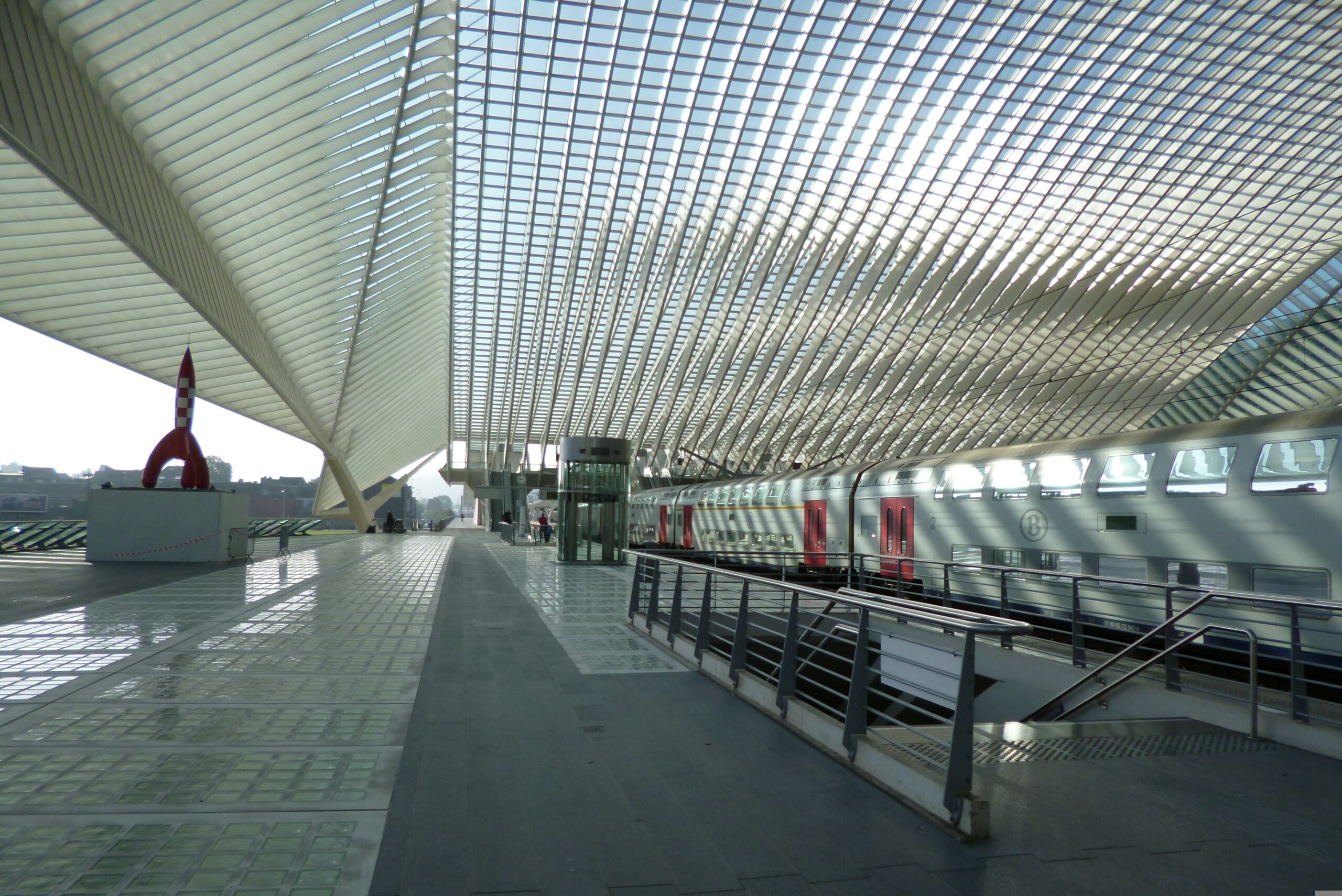 Gare de Liège-Guillemins à Liège