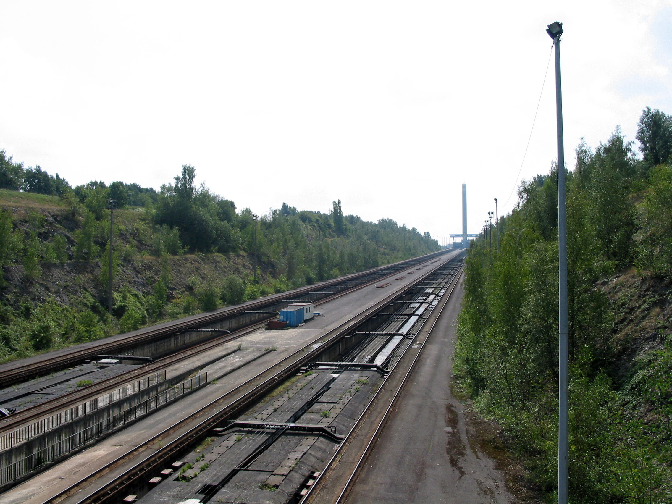 Plan incliné de Ronquières à Ronquières