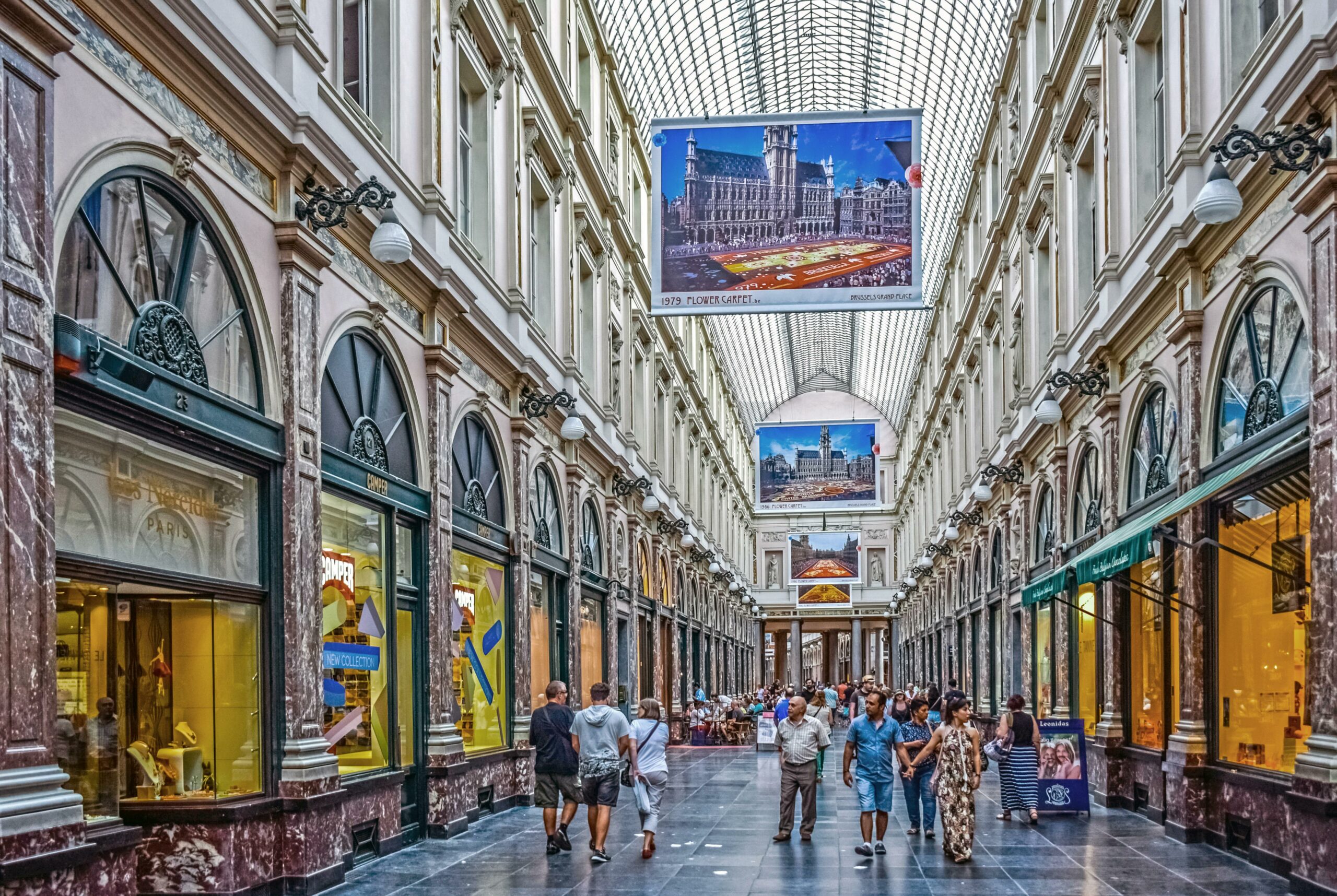 Galeries Royales Saint-Hubert à Bruxelles