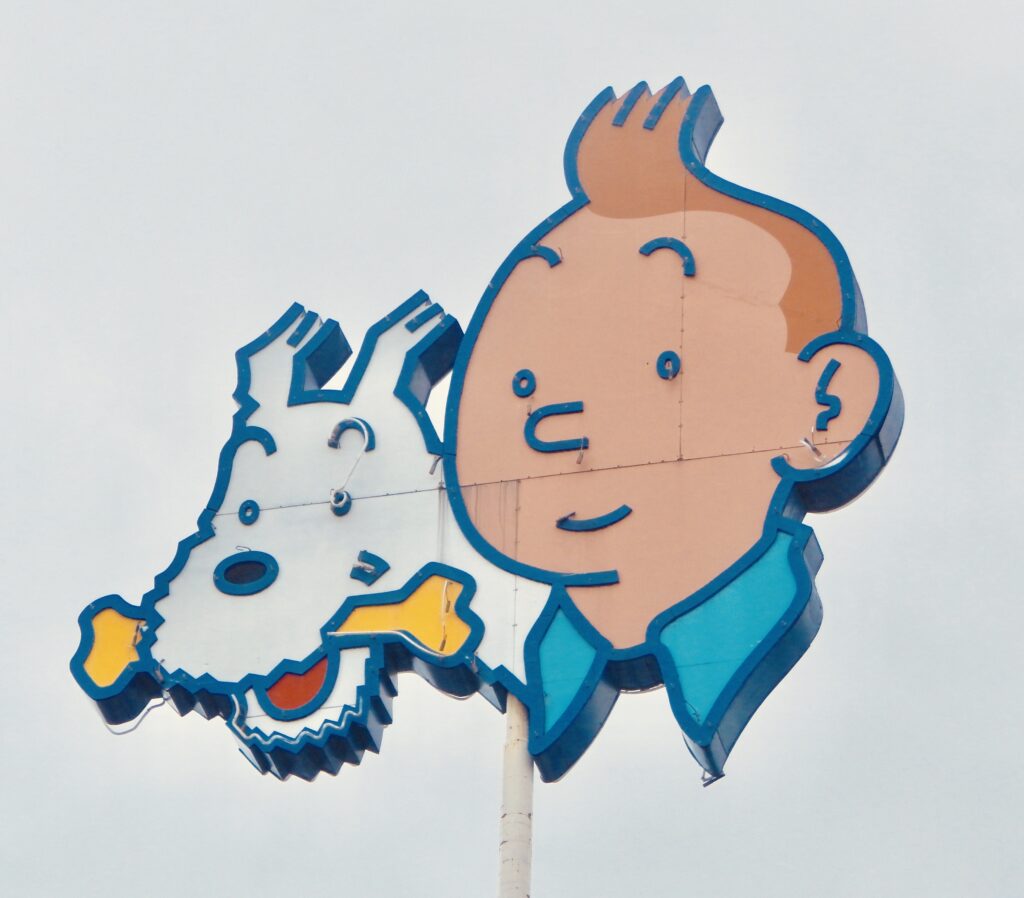 Les endroits dédiés à&nbsp;Tintin en&nbsp;Belgique&nbsp;: musées, fresques, fusées et&nbsp;clins d’œil