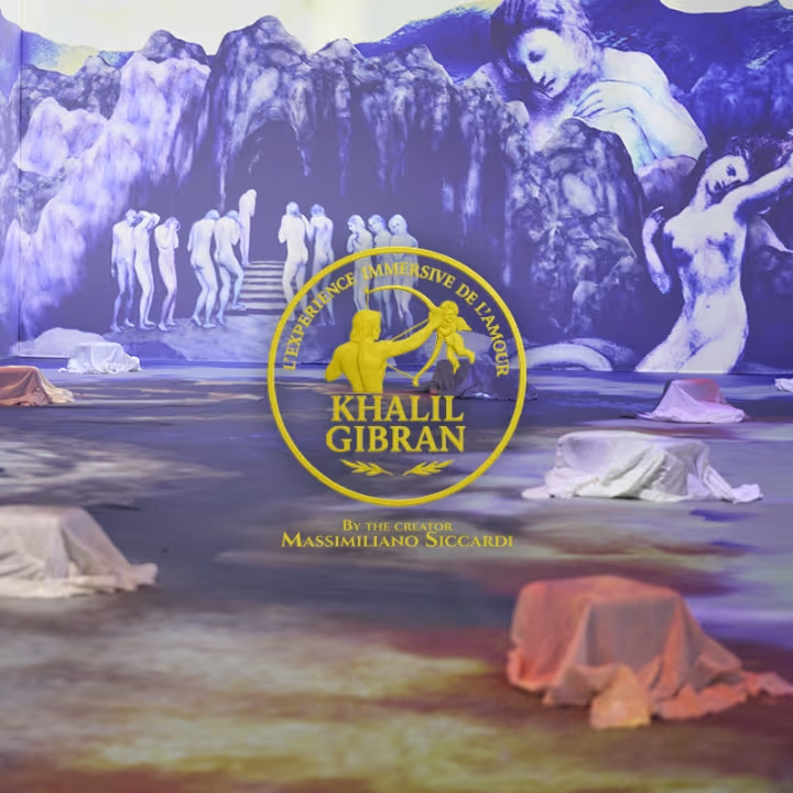Khalil Gibran, une&nbsp;experience immersive 360° de&nbsp;l&rsquo;amour à&nbsp;Brussels Expo