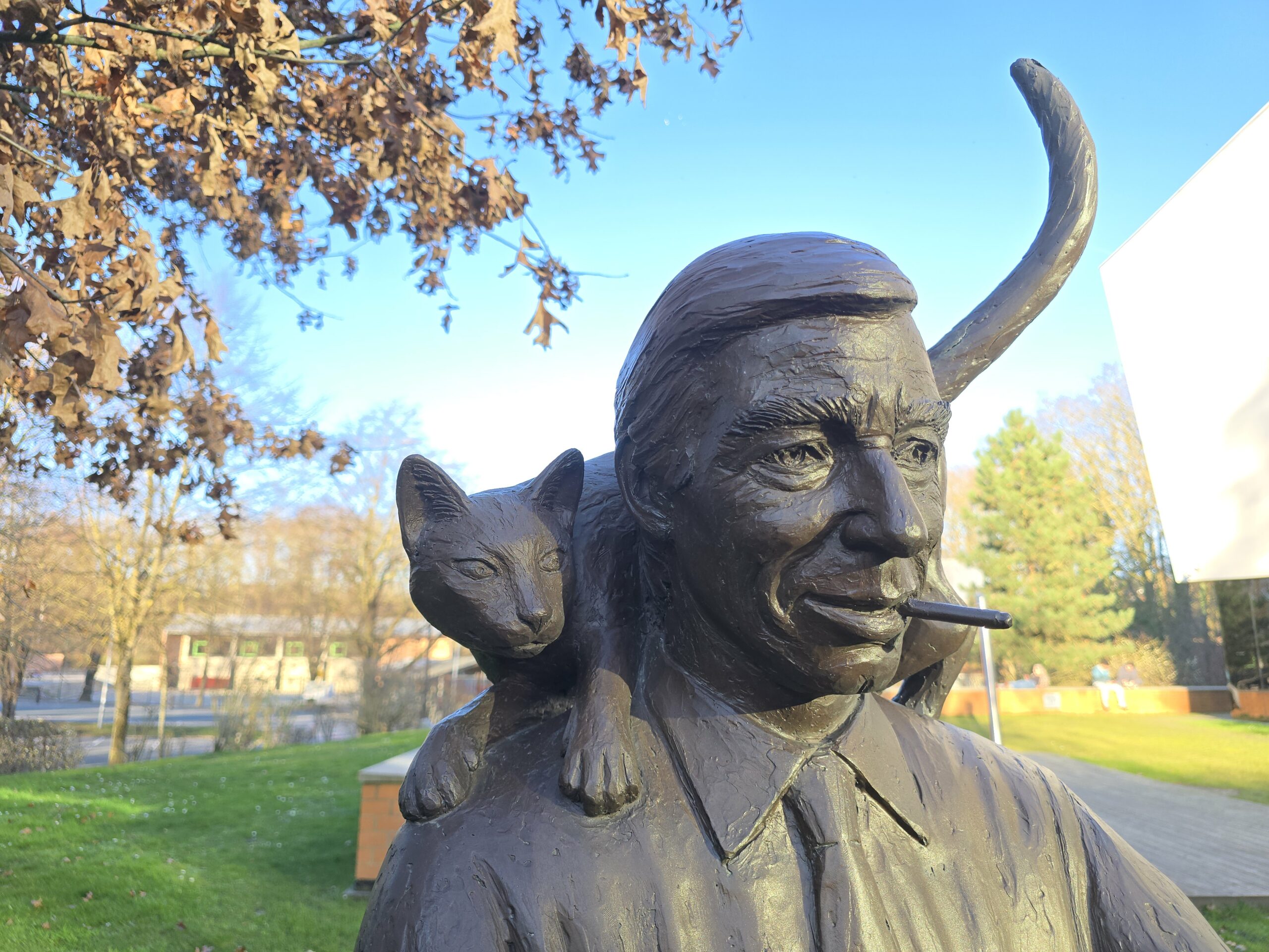 Hergé à Louvain-la-Neuve