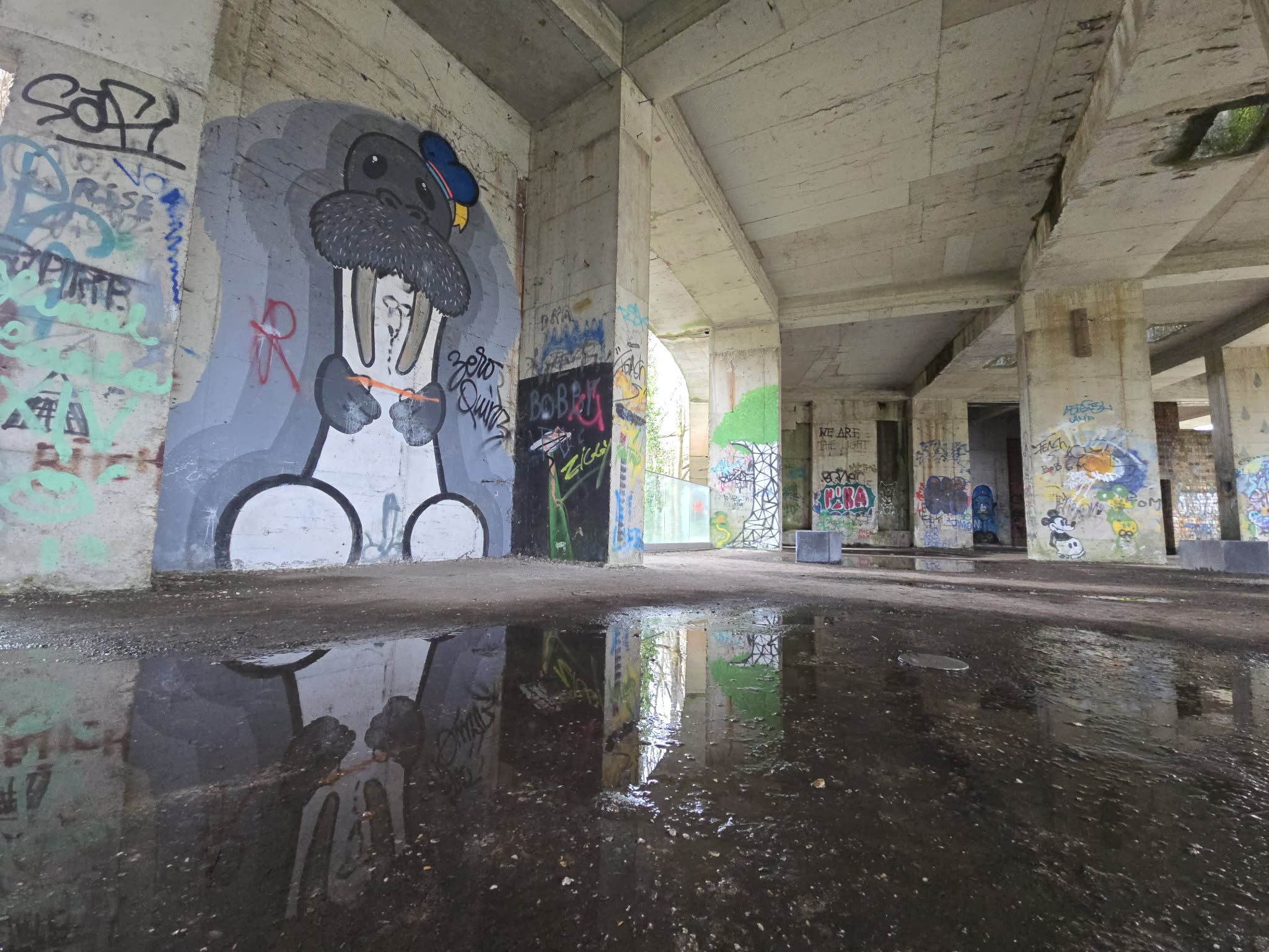 Ruines de&nbsp;l&rsquo;Hotel du&nbsp;Vrijbroekpark à Malines