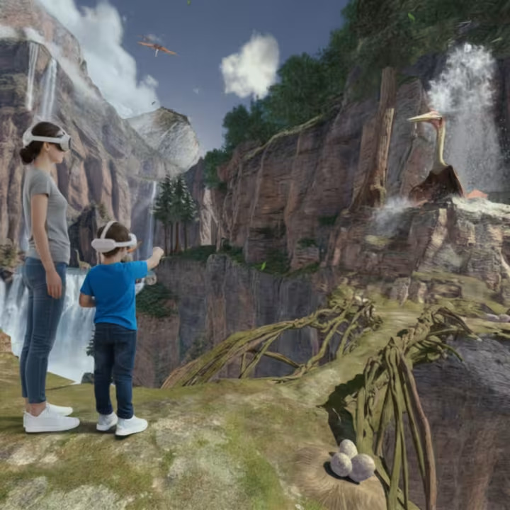 DinoVerse, une&nbsp;expérience VR immersive avec des&nbsp;dinosaures à&nbsp;Liège