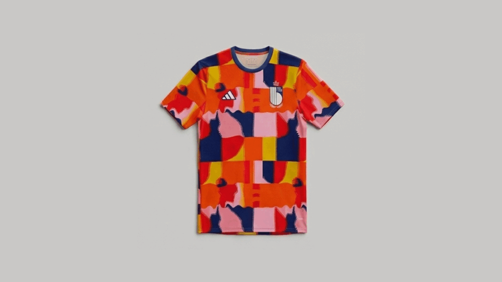 Maillots insolites des&nbsp;Diables Rouges, quand le&nbsp;foot belge devient une&nbsp;œuvre d&rsquo;art