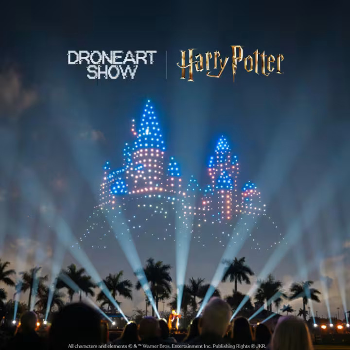 Le&nbsp;ciel d&rsquo;Anvers s&rsquo;illumine&nbsp;: Un&nbsp;show de&nbsp;drones Harry Potter débarque cet été&nbsp;!