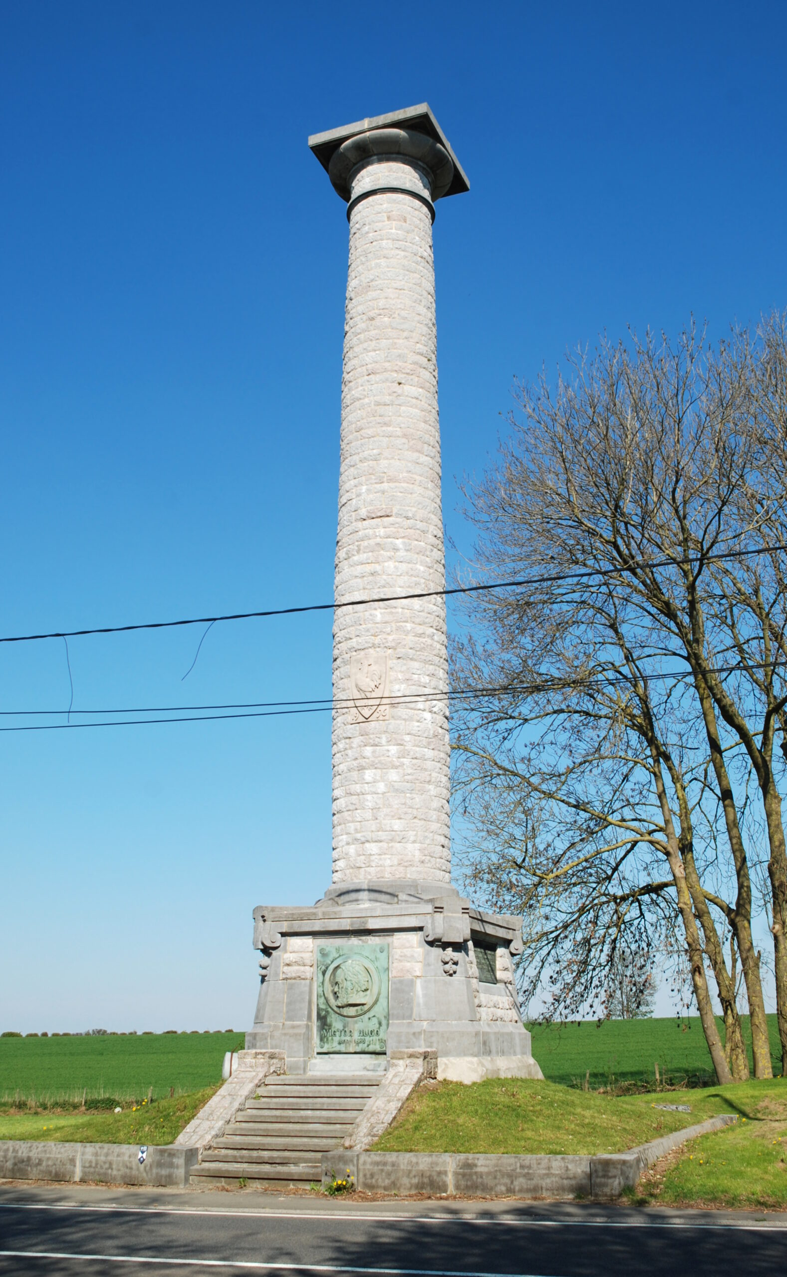 Colonne Victor Hugo à Lasne