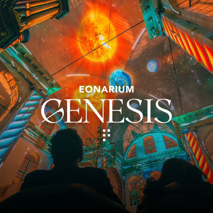 Genesis à&nbsp;Bruxelles, un&nbsp;spectacle de&nbsp;lumière à&nbsp;couper le&nbsp;souffle dans une&nbsp;église du&nbsp;Sablon