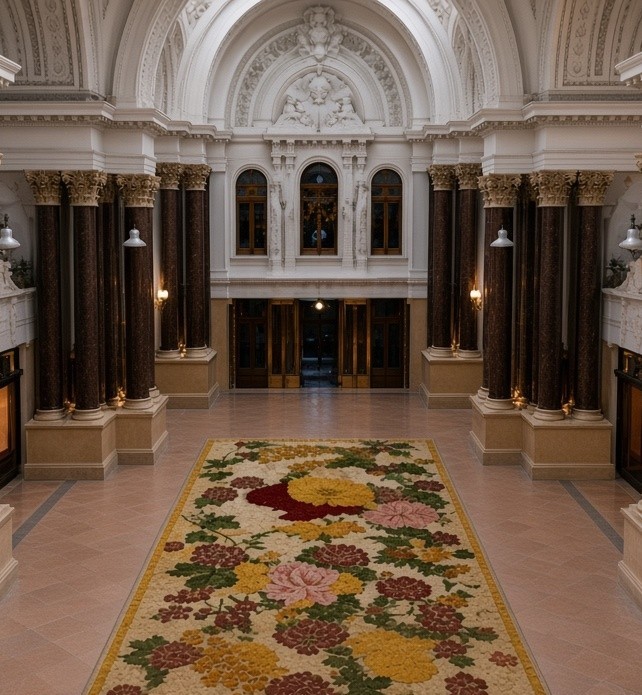 Bruxelles innove&nbsp;: un&nbsp;2e Tapis de&nbsp;Fleurs dédié au&nbsp;houblon s&rsquo;installe à&nbsp;la&nbsp;Bourse