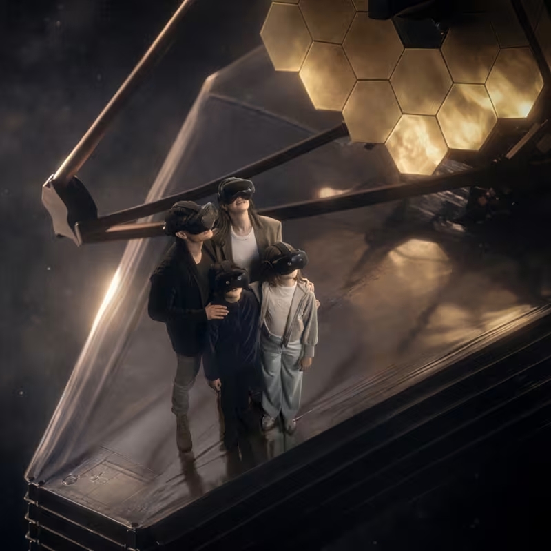 Les Mystères du&nbsp;Cosmos à&nbsp;Bruxelles&nbsp;: une&nbsp;expérience en&nbsp;réalité virtuelle conçue avec le&nbsp;Smithsonian