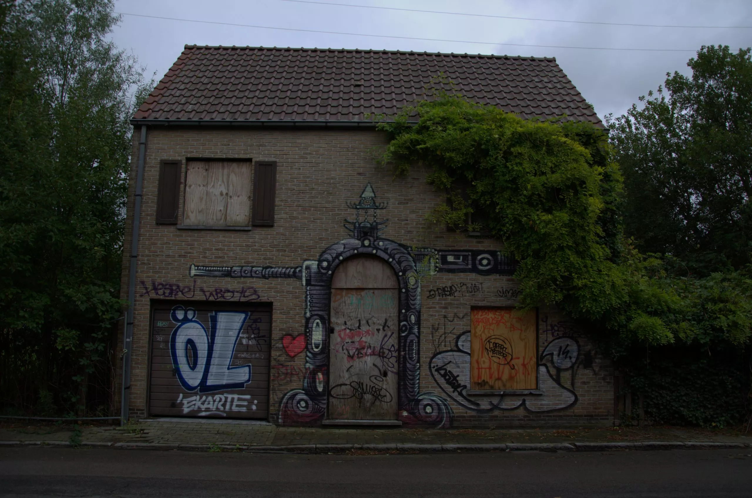 Doel - Endroit insolite à Doel, en Belgique