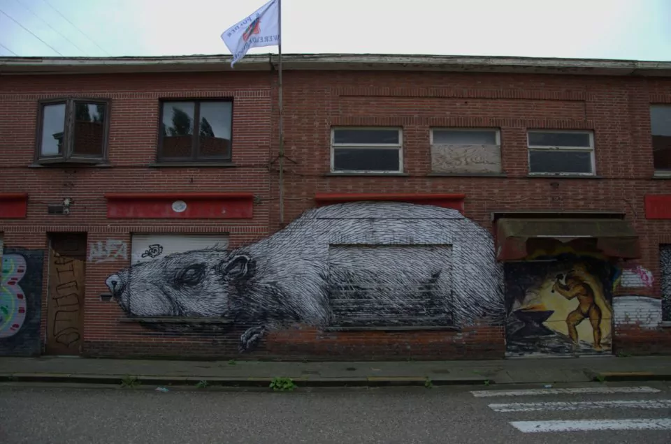 Doel - Endroit insolite à Doel, en Belgique