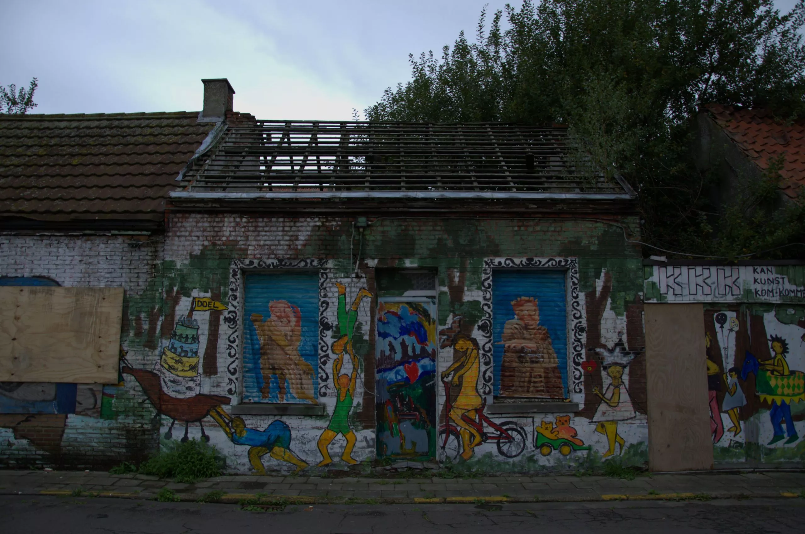 Doel - Endroit insolite à Doel, en Belgique