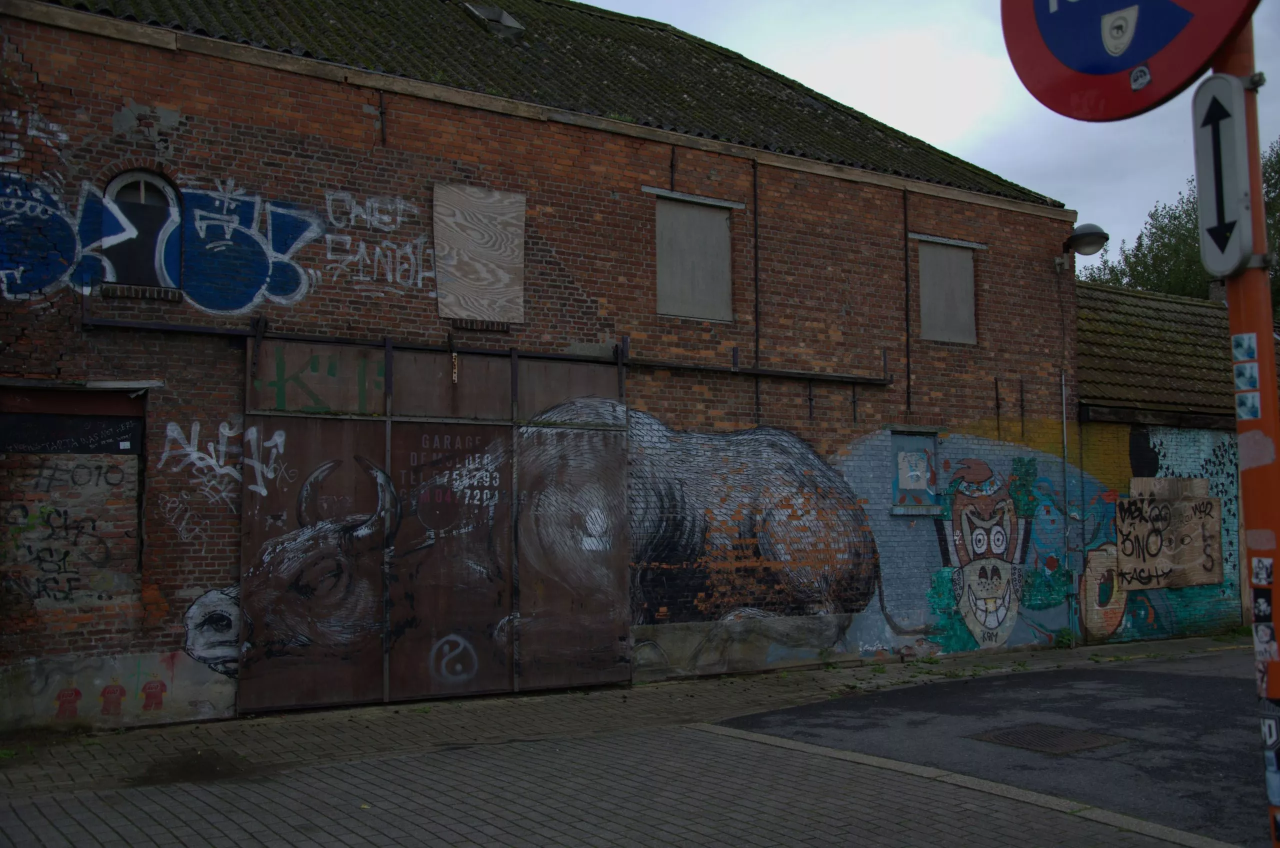 Doel - Endroit insolite à Doel, en Belgique