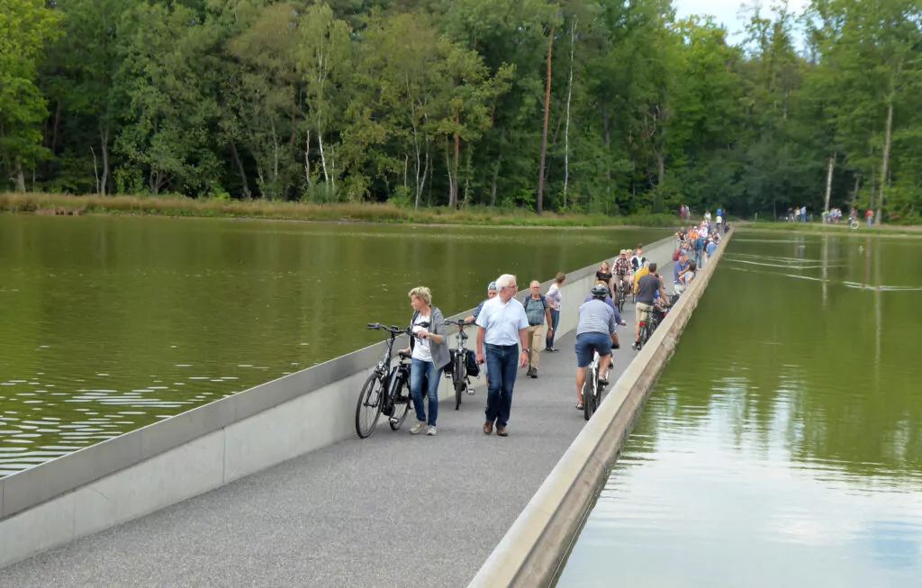 Fietsen door het Water