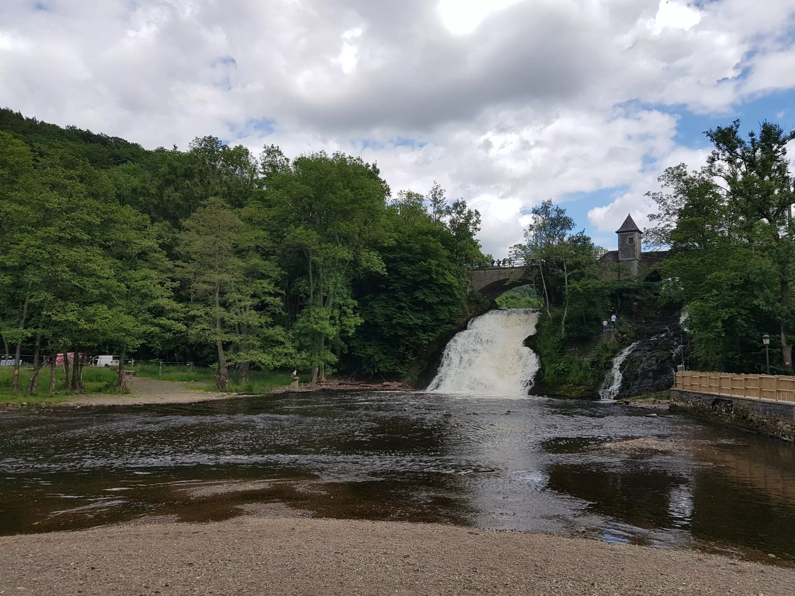 Cascade de Coo - Endroit insolite à Coo, en Belgique