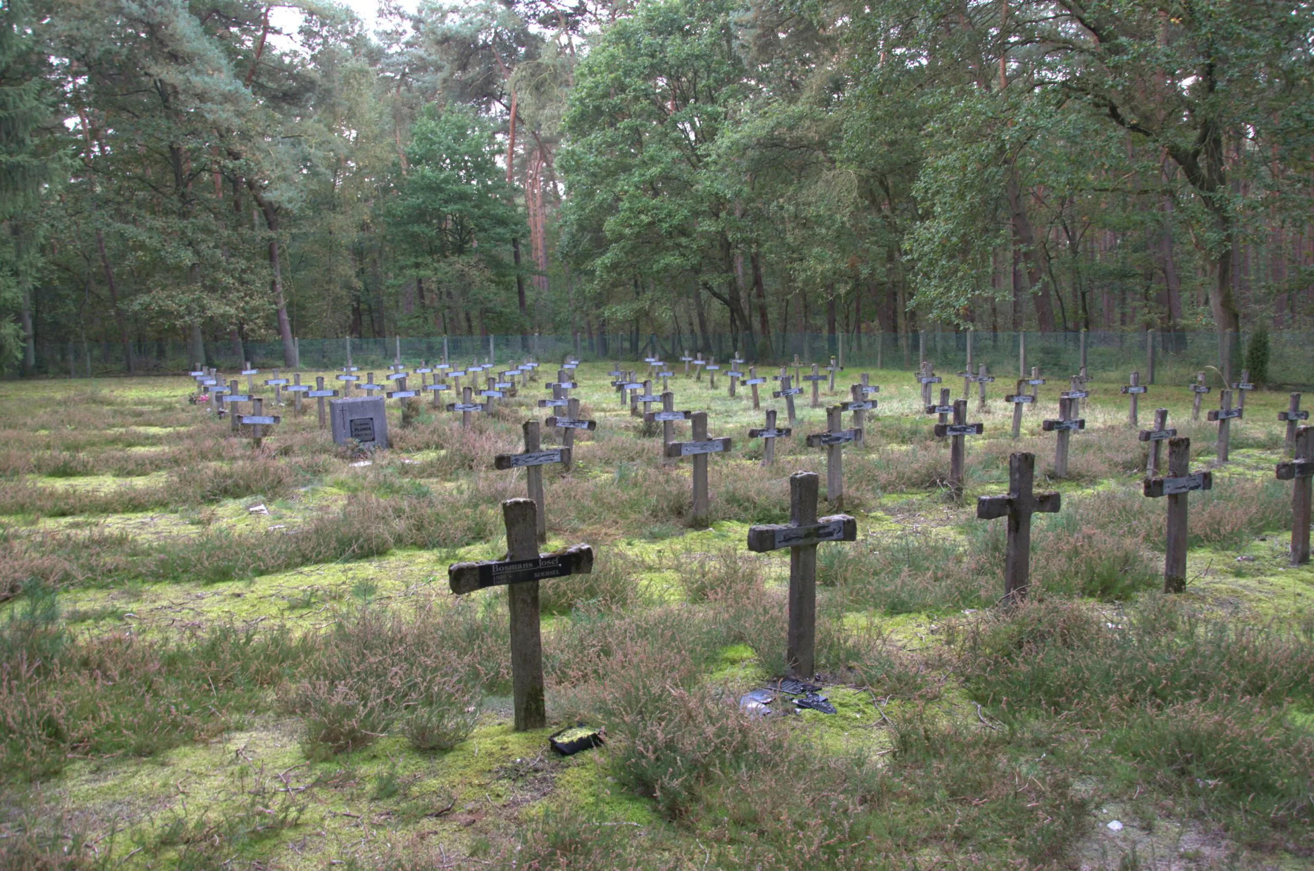 Cimetière de l’ancien hôpital psychiatrique - Endroit insolite à Rekem, en Belgique