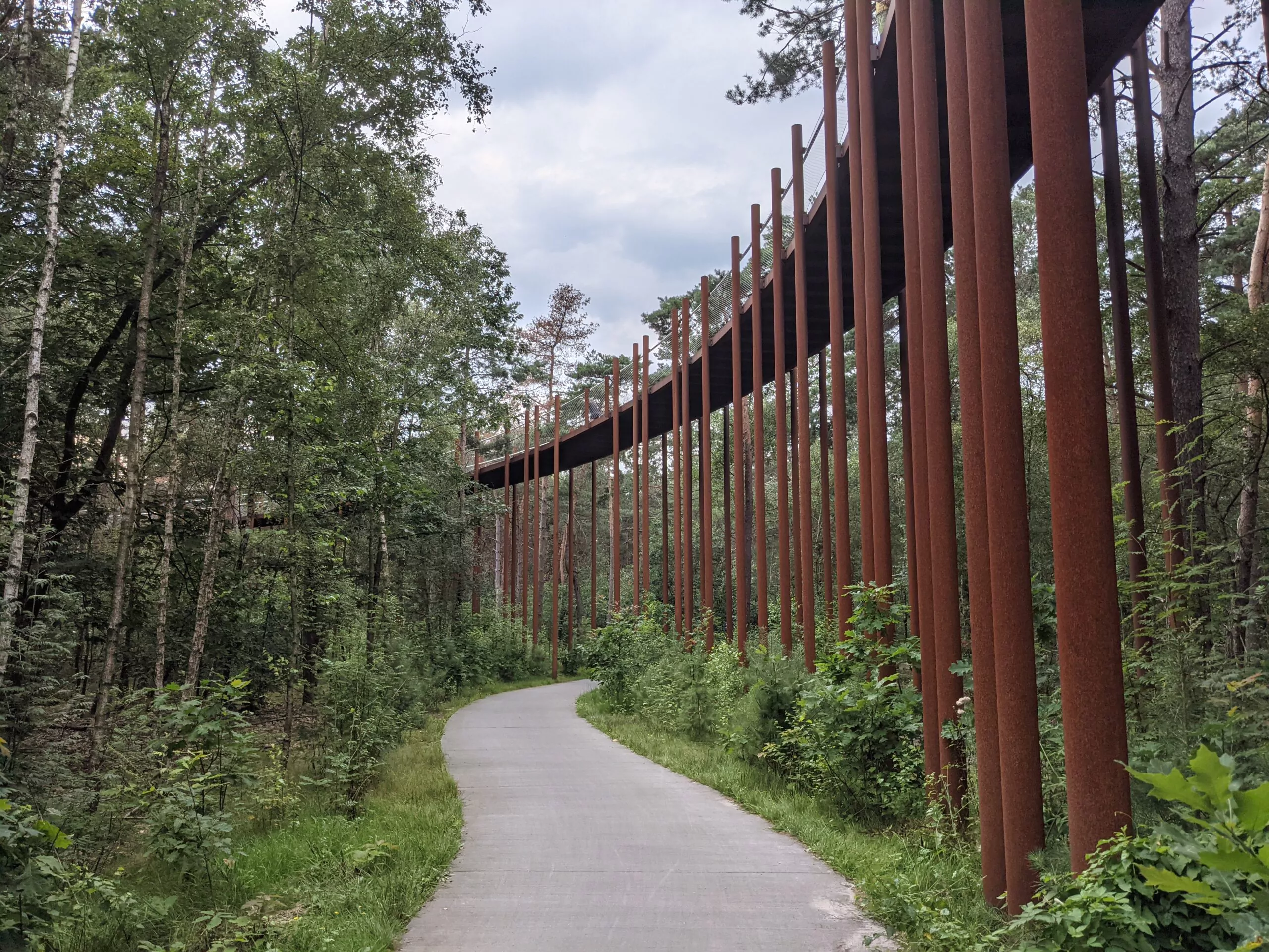 Fietsen door de Bomen - Endroit insolite à Hechtel-Eksel, en Belgique