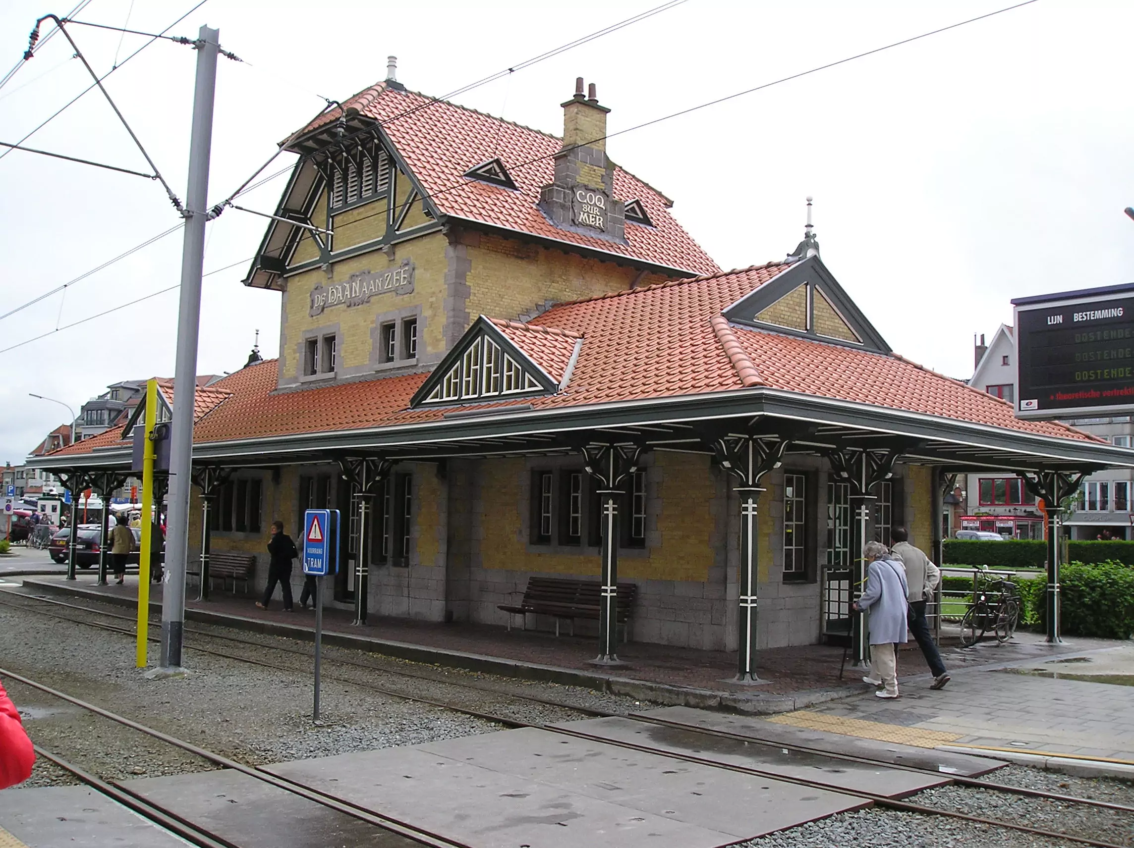 Gare du Tram « De Haan aan Zee » - Endroit insolite à Le Coq, en Belgique