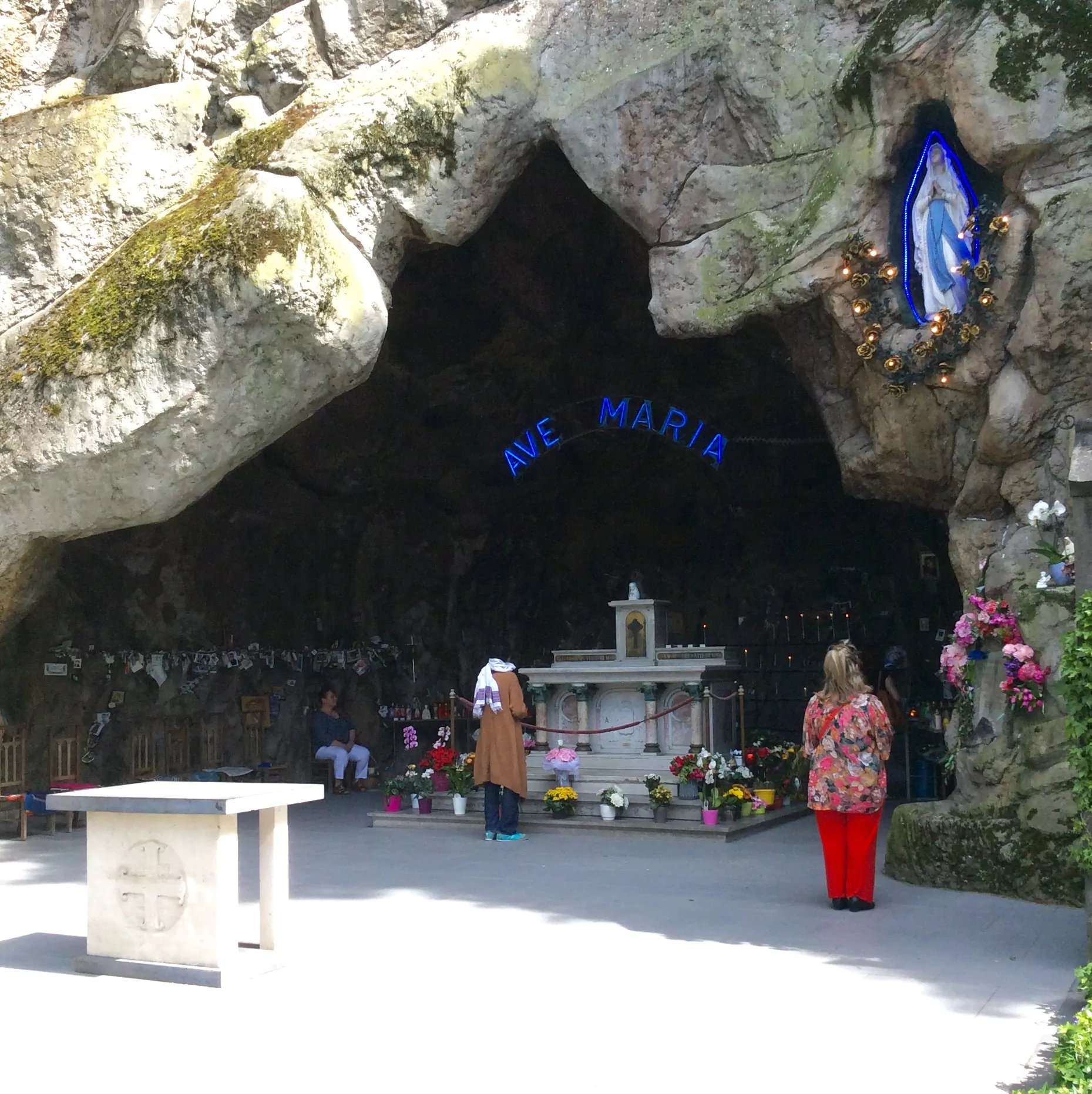 Grotte Notre-Dame de Lourdes à Jette