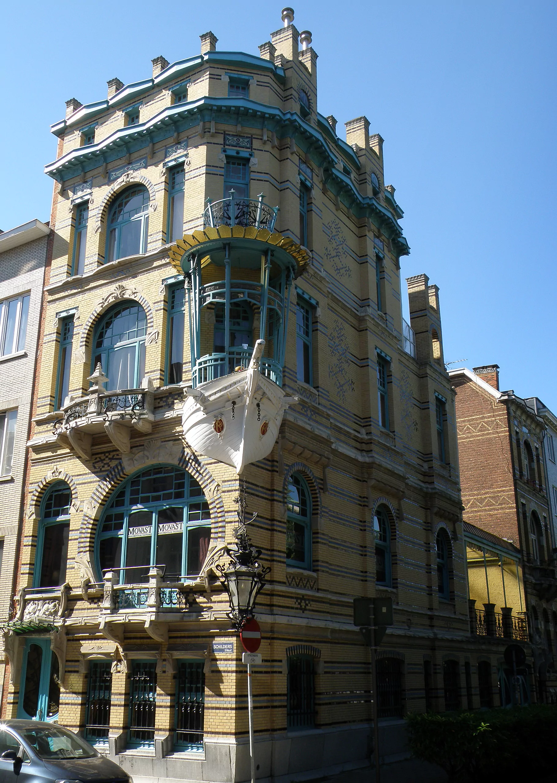 Maison Les Cinq Continents - Endroit insolite à Anvers, en Belgique