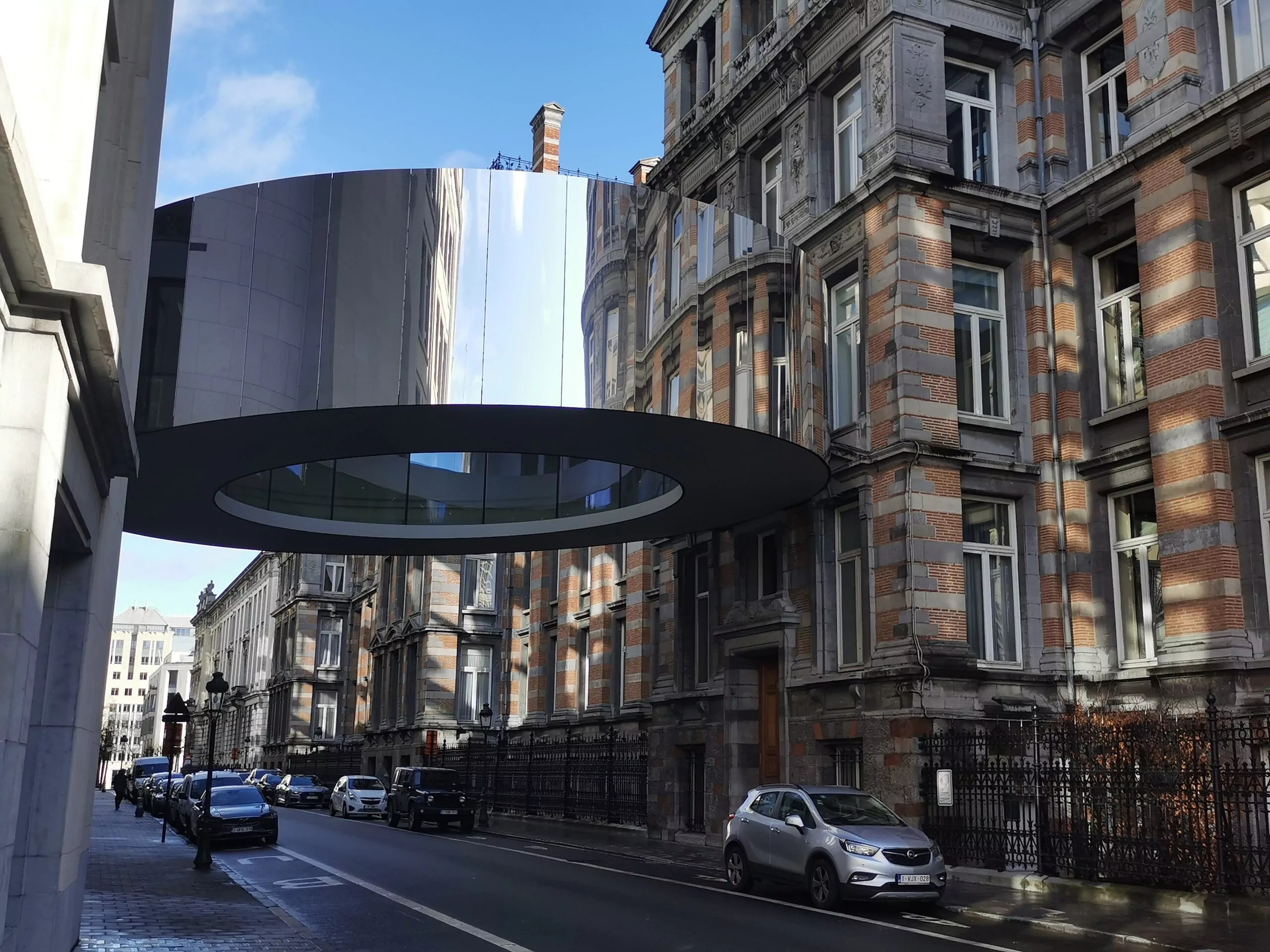 Passerelle Tondo - Endroit insolite à Bruxelles, en Belgique