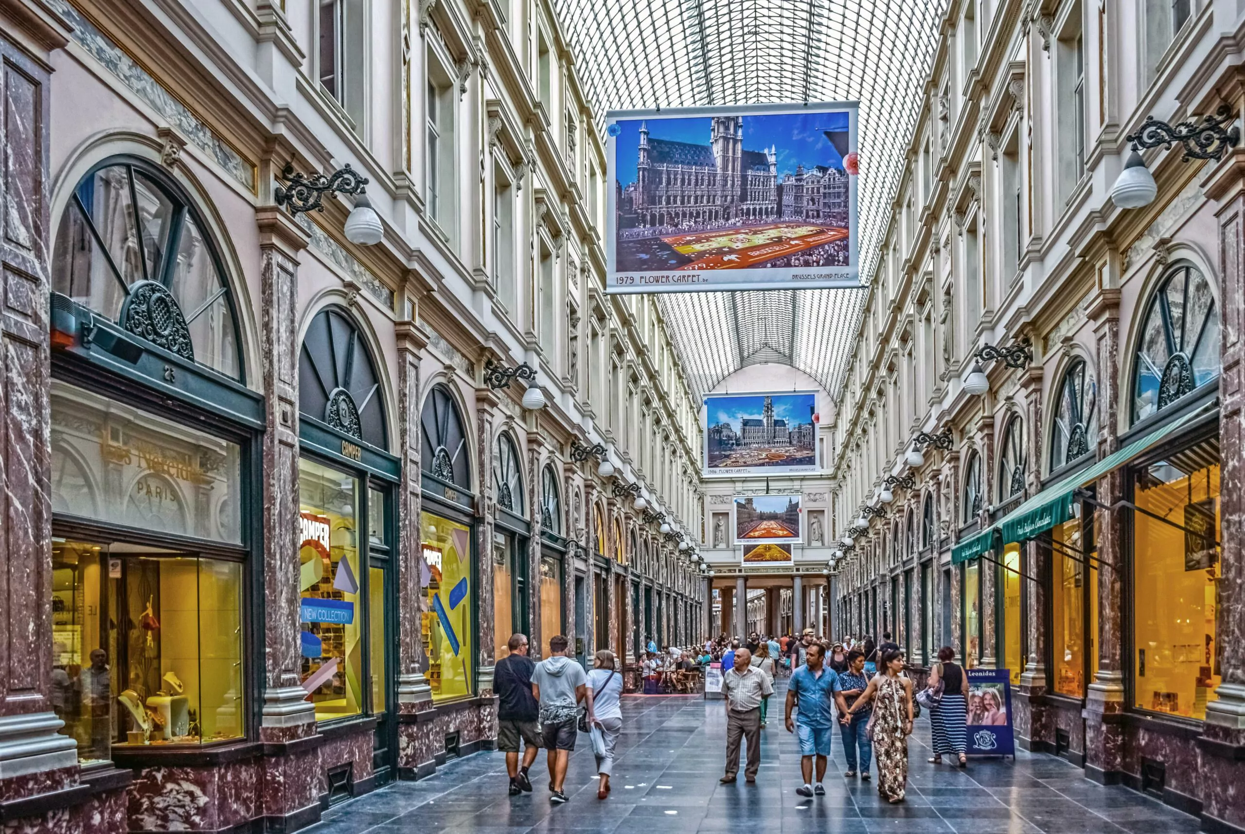 Galeries Royales Saint-Hubert à Bruxelles